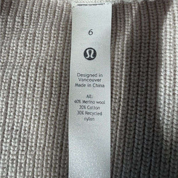 lululemon athletica Sweaters - lululemon Cream Sweater